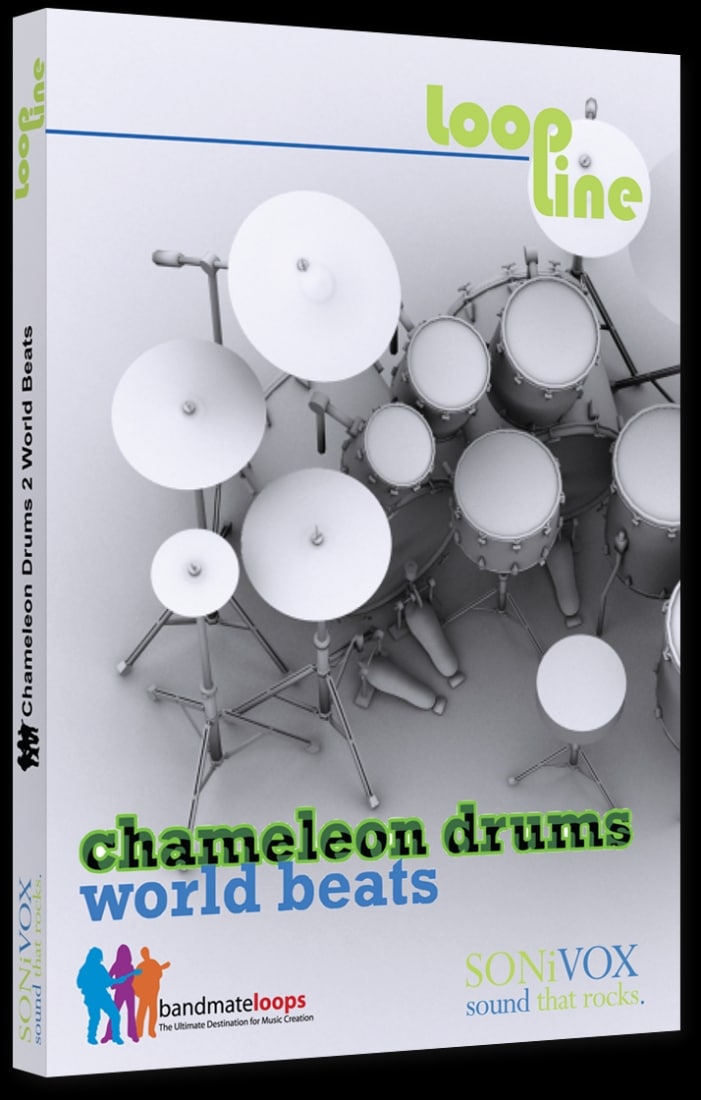 Chameleon Drums2 World Beats pour 30