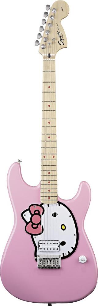 Koja gitara je najlepsa? SQUIER+HELLO+KITTY+0335005570