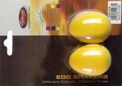 Paire Shaker Oeuf Plastique Egg-2 Yw pour 2