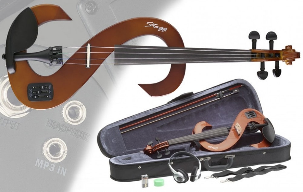 Set Violon Electrique Evn 4/4 Vbr - Violinburst pour 149