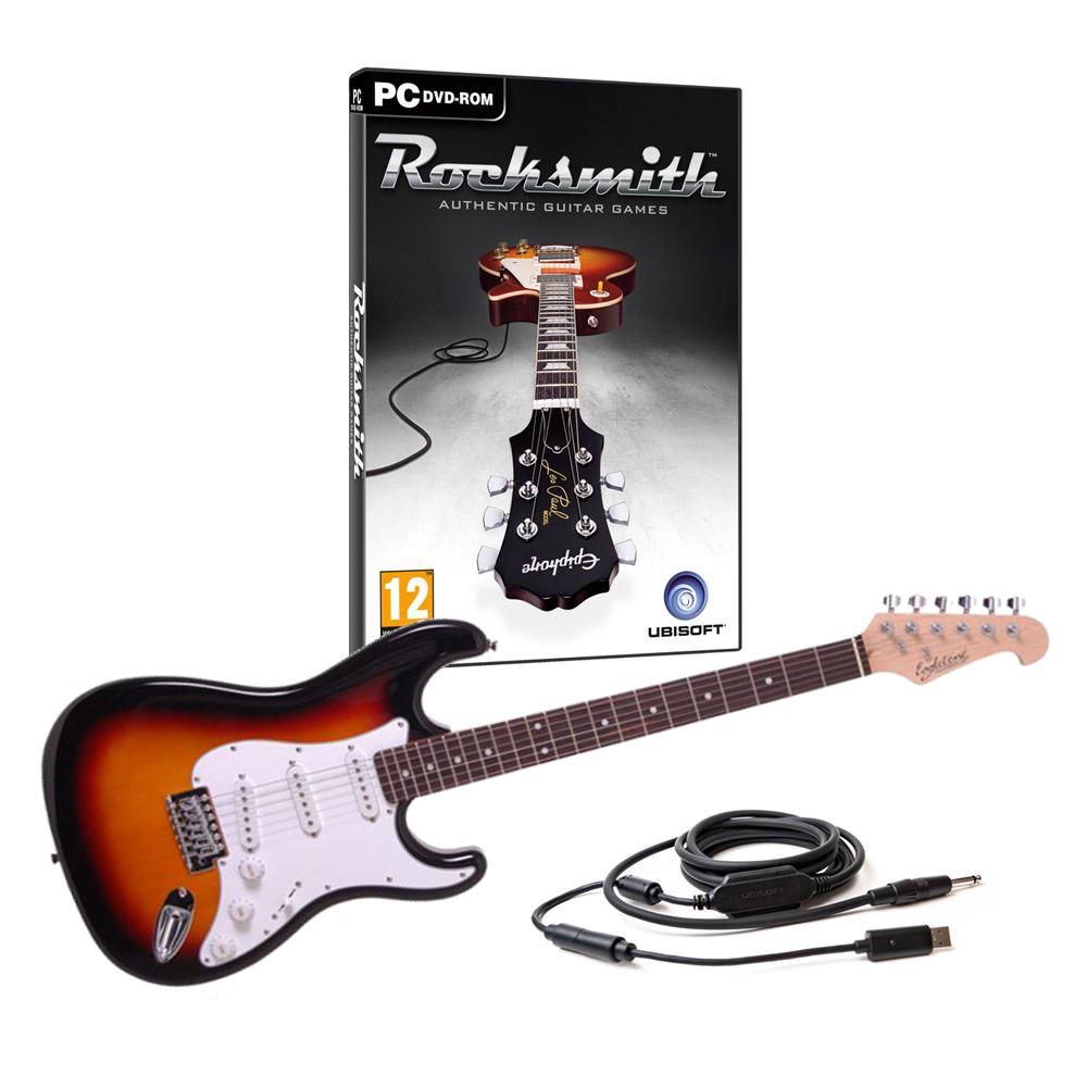Rocksmith Pc* + Guitare Electrique Eagletone Sun State - Sunburst pour 155