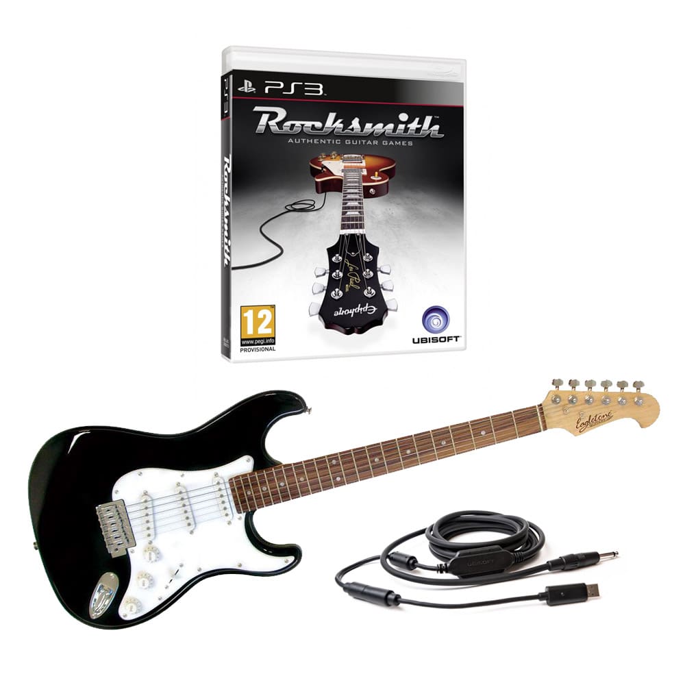 Rocksmith Ps3 + Guitare Electrique Eagletone Sun State - Noire pour 175