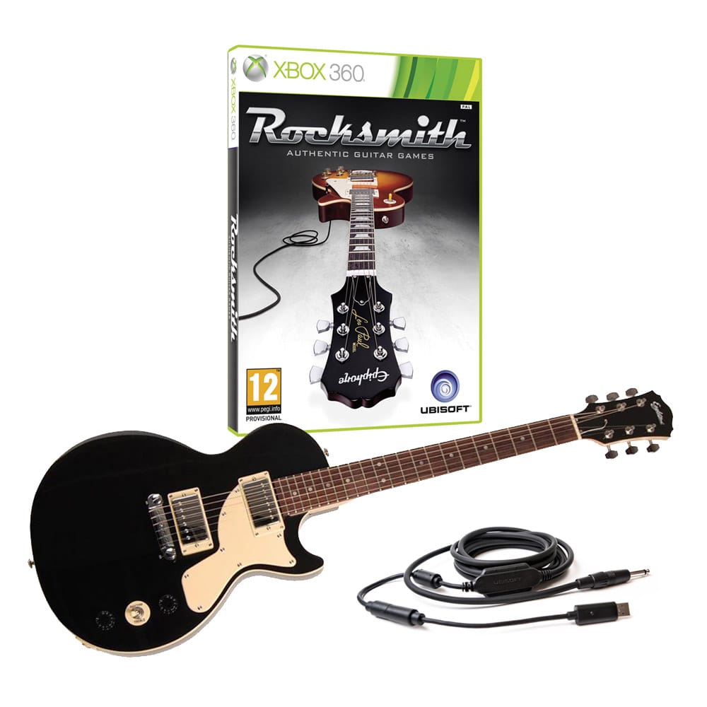 Rocksmith Xbox 360 + Guitare Electrique Eagletone South State C50 - Noire pour 215