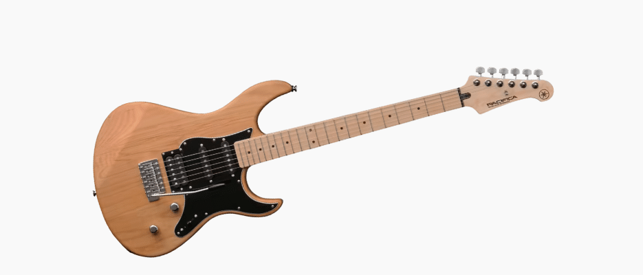 Guitare Yamaha Pacifica Pa112Vmxyns Yellow Natural Satin Remote Lesson