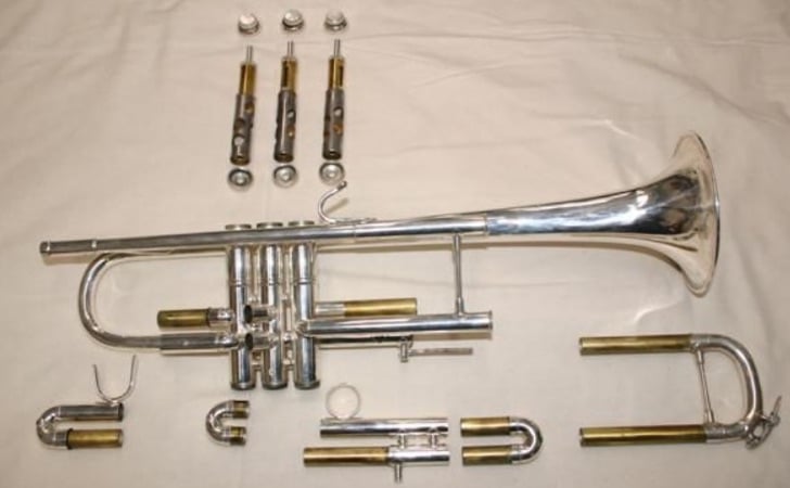 trompette démontée