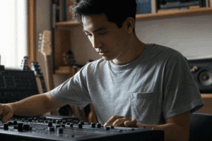 synthétiseur analogique