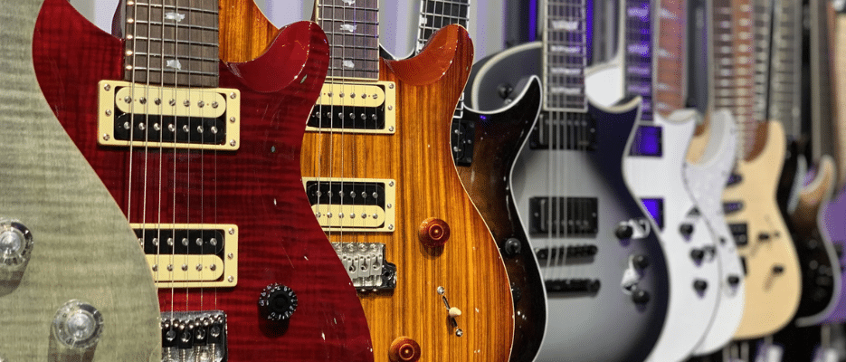 top 5 des guitares électriques