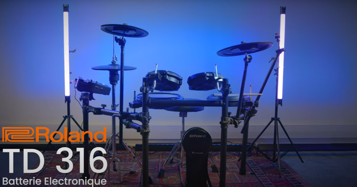 Roland TD-316 : la nouvelle génération V-Drums