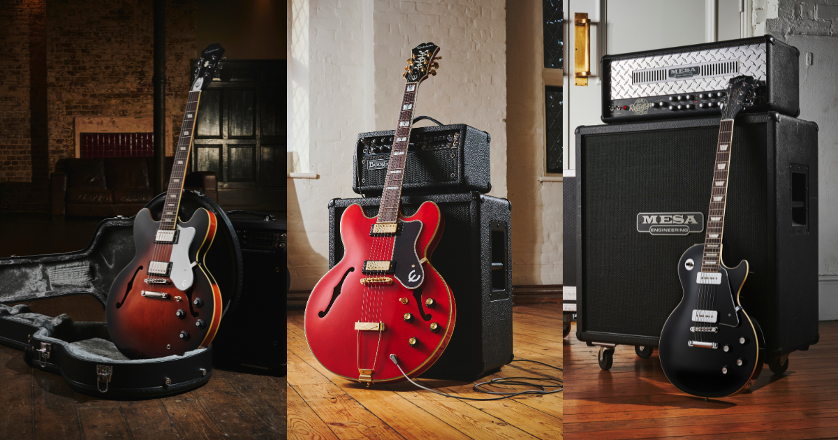 Gibson et Epiphone célèbrent le son Oasis (...)