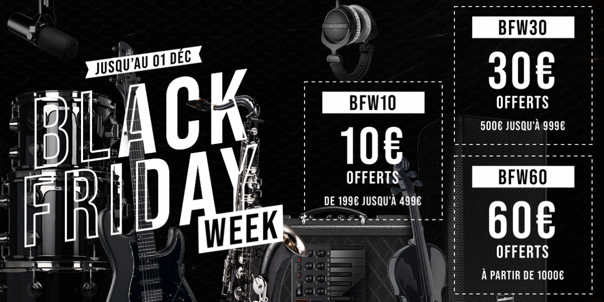 Black Friday Woodbrass – Les offres à ne pas manquer