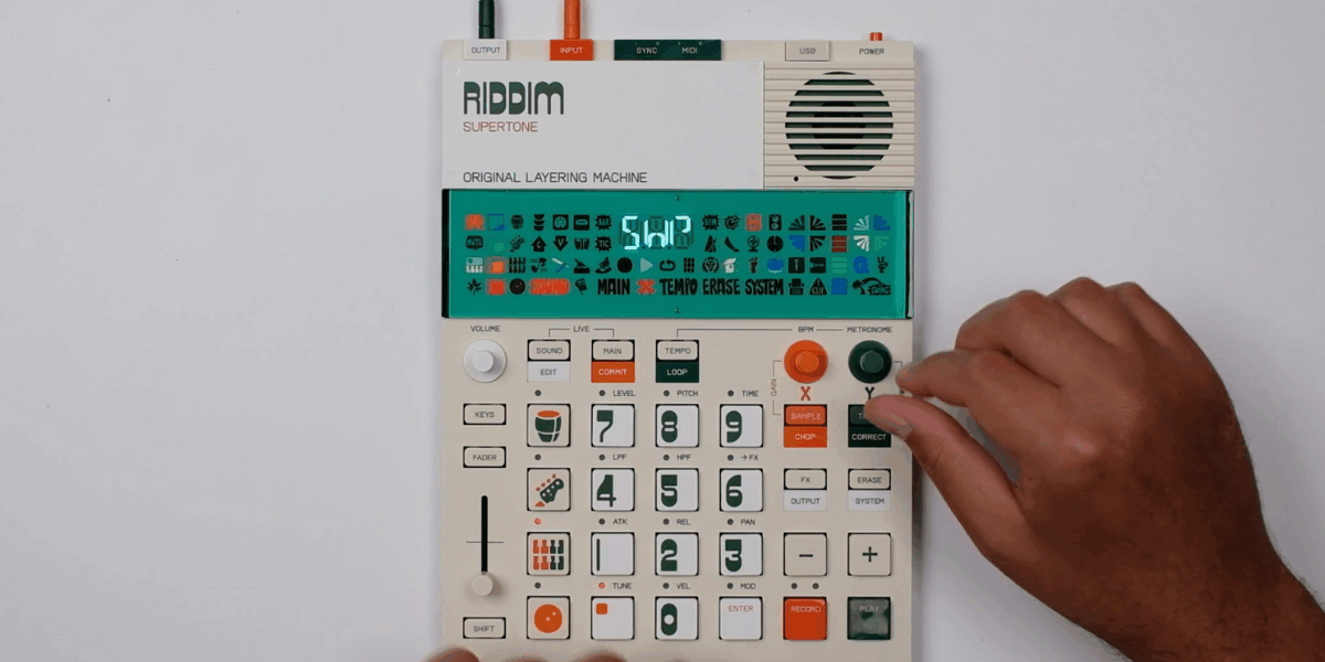 EP-40 Riddim Supertone : le nouveau sampler dub et reggae