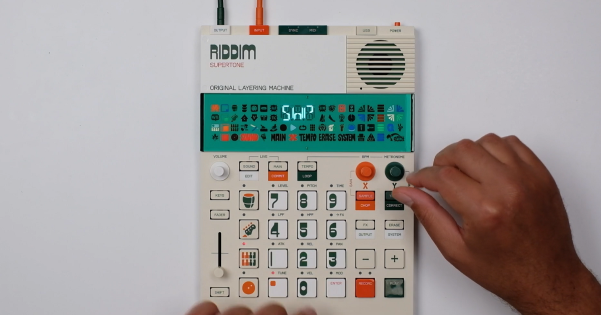 EP-40 Riddim Supertone : le nouveau sampler (...)