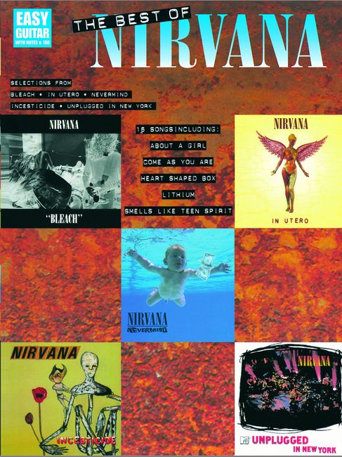 HAL LEONARD NIRVANA - THE BEST OF - EASY GUITAR TAB