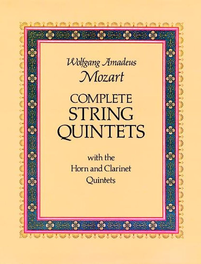 DOVER MOZART W.A. - COMPLETE STRINGS QUINTETS