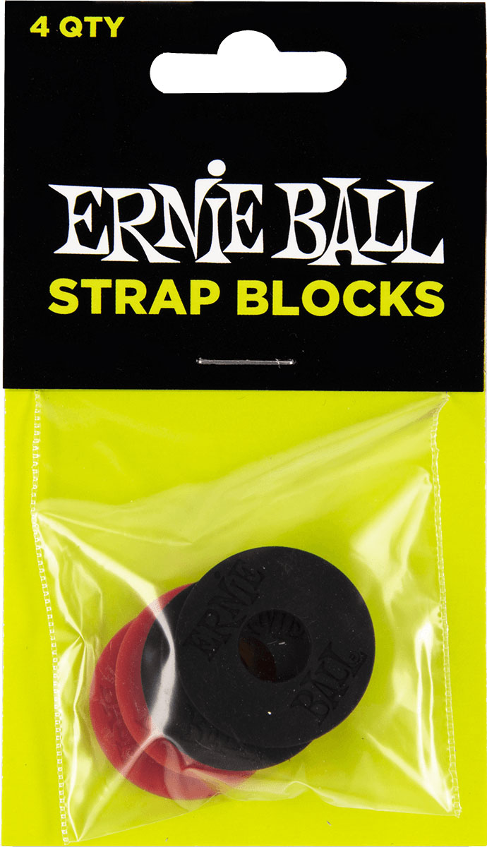 ERNIE BALL 4603 PACK OF 4 STRAP BLOCKS