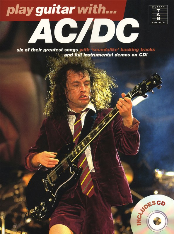 WISE PUBLICATIONS PLAY GUITAR WITH... AC/DC +CD