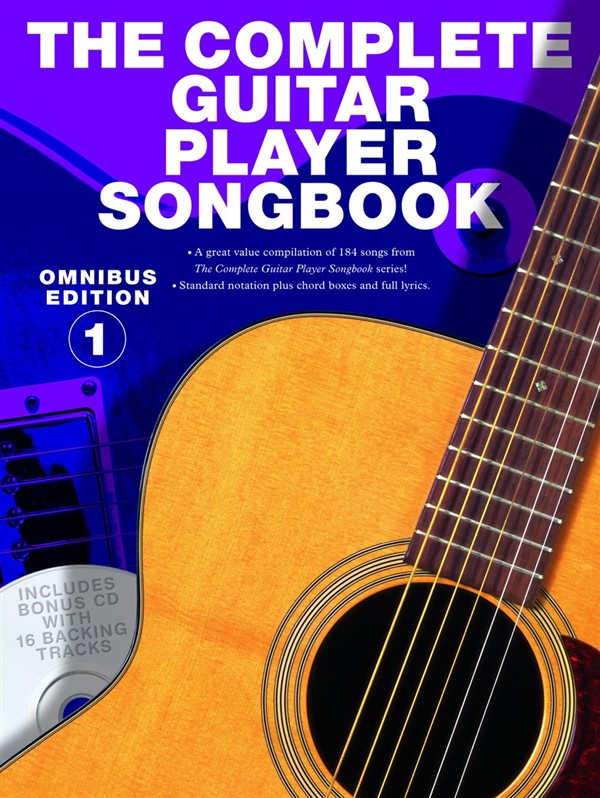 WISE PUBLICATIONS THE COMPLETE GUITAR PLAYER SONGBOOK OMNIBUS EDITION 1 BOOK+CD - MELODY LINE, LYRICS AND CHORDS
