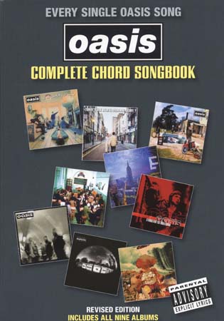 WISE PUBLICATIONS OASIS - COMPLETE CHORD SONGBOOK REVISED EDITION 2009