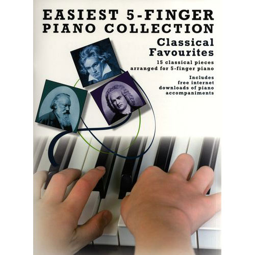 WISE PUBLICATIONS EASIEST 5-FINGER PIANO COLLECTION CLASSICAL FAVORITES