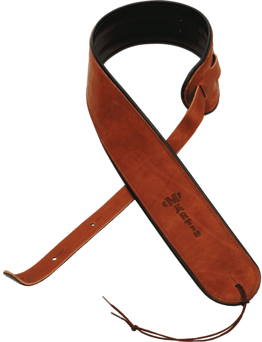 MARTIN & CO DELUXE BROWN LEATHER STRAP