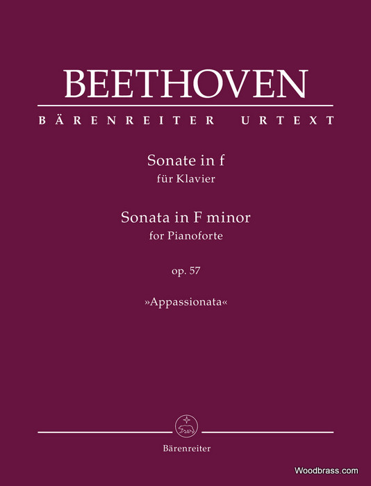 BARENREITER BEETHOVEN L.V. - SONATE IN F OP.57 