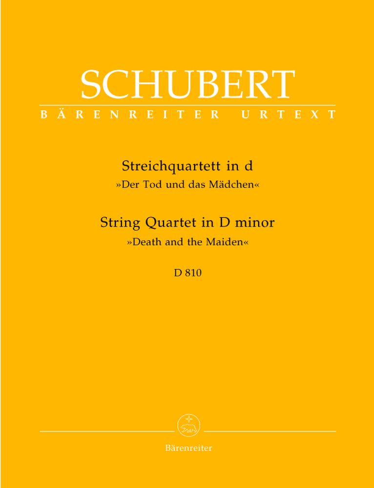 BARENREITER SCHUBERT F. - STREICHQUARTETT 