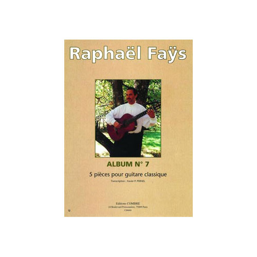 COMBRE FAYS RAPHAEL - ALBUM N.7 (5 PIECES) - GUITARE