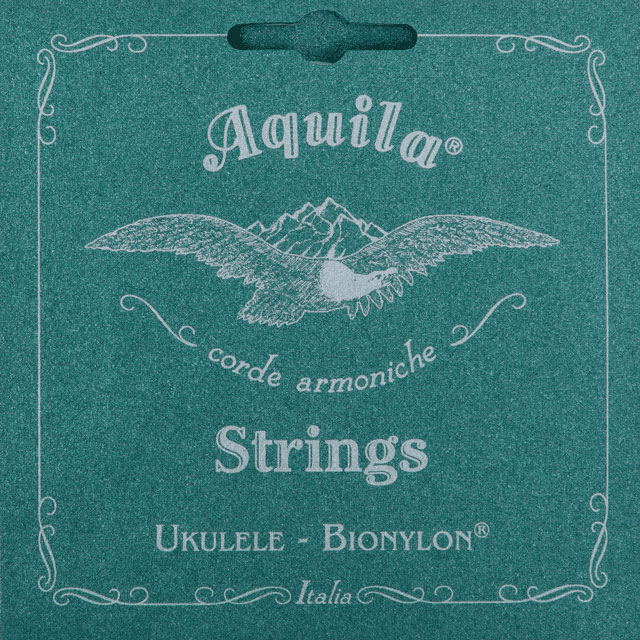 AQUILA BIONYLON/NYLGUT UKULELE TENOR, SINGLE STRINGS, LOW G 4TH STRUNG -G