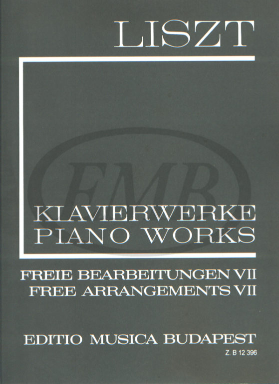 EMB (EDITIO MUSICA BUDAPEST) LISZT F. - FREE ARRANGEMENTS VOL 7 - PIANO