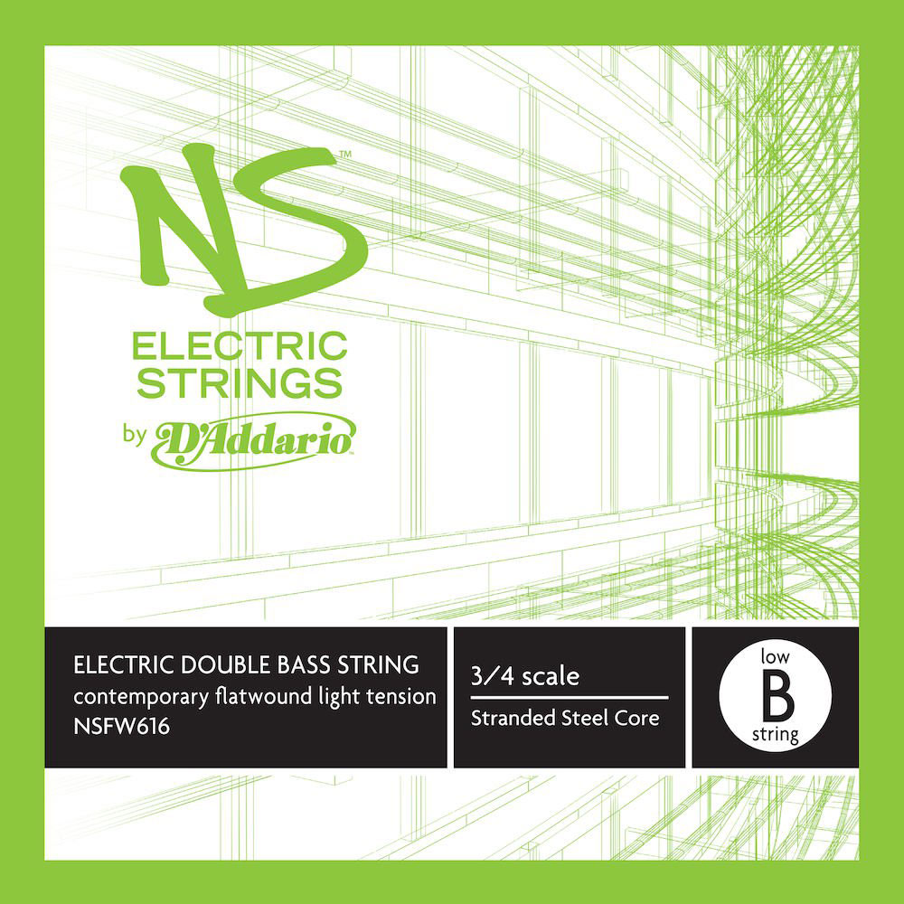 D'ADDARIO AND CO NS ELECTRIC CONTEMPORARY LOW B