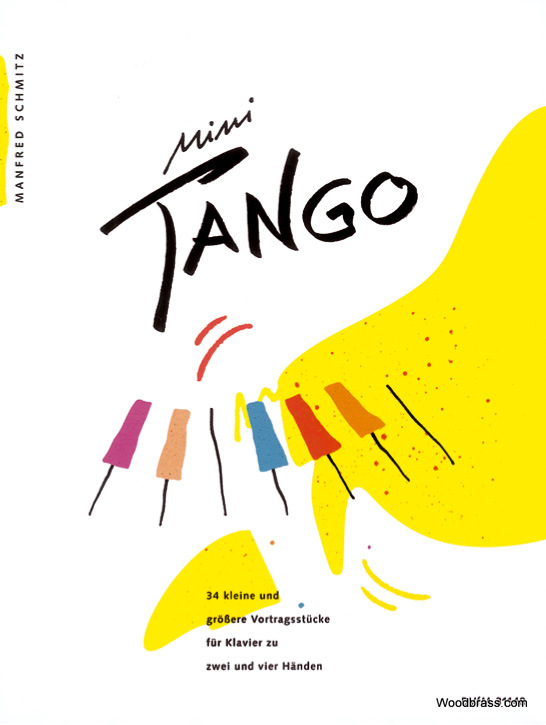 EDITION BREITKOPF SCHMITZ MANFRED - MINI-TANGO - PIANO 4 HANDS