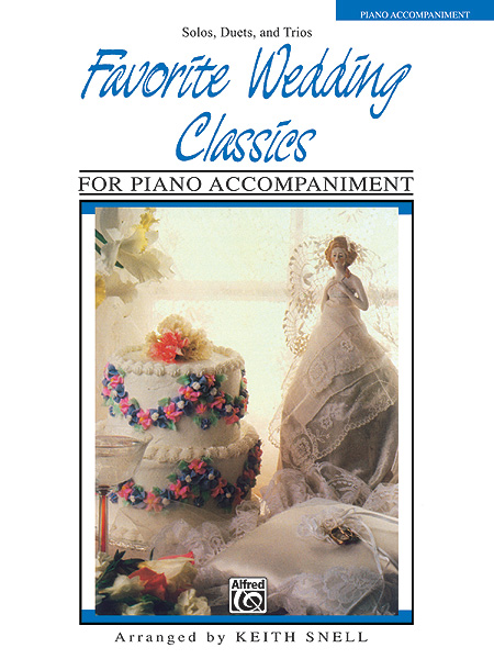 ALFRED PUBLISHING FAVOURITE WEDDING CLASSICS - PIANO