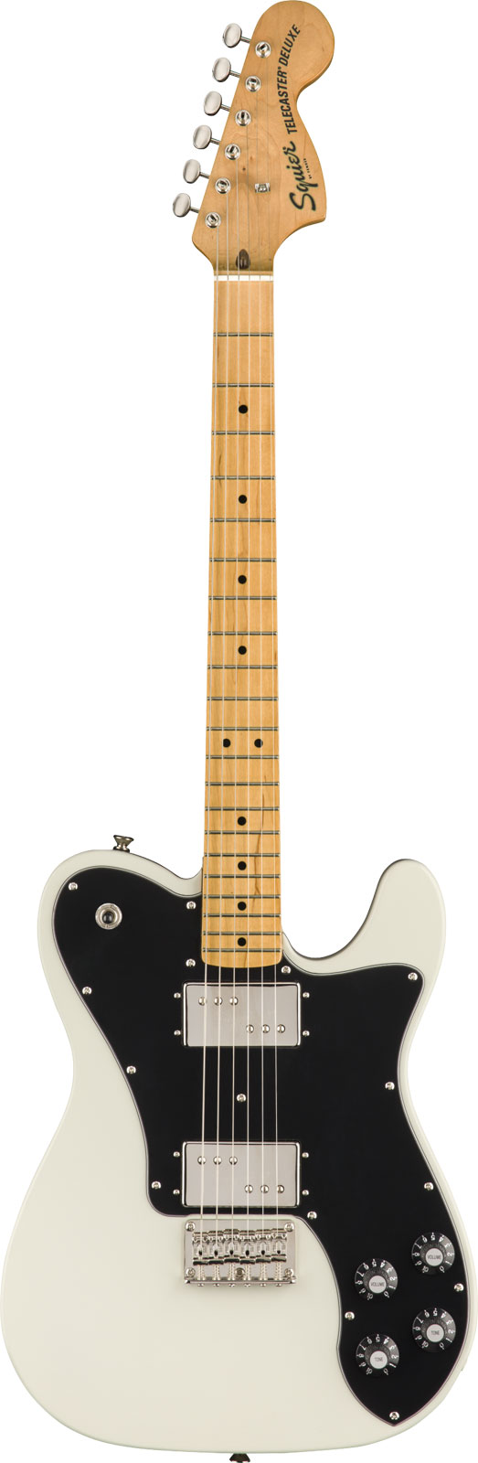 SQUIER TELECASTER '70S DELUXE CLASSIC VIBE MN OLYMPIC WHITE
