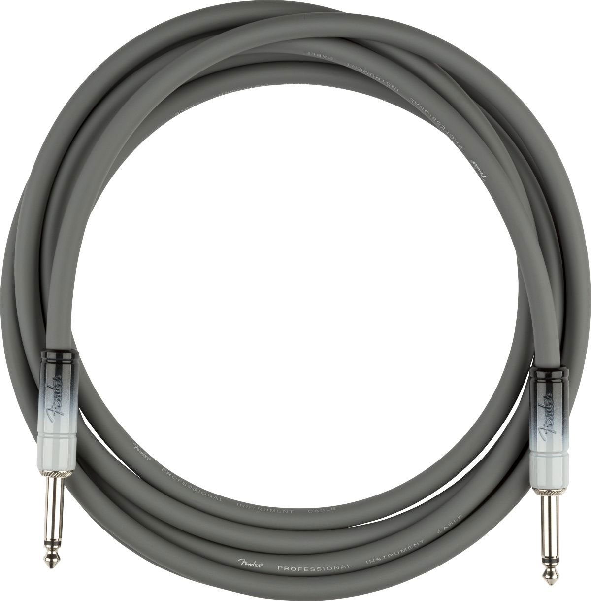 FENDER 10' OMBR CABLE SILVER SMOKE