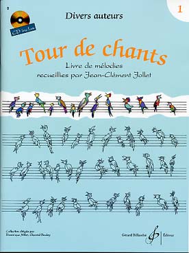 BILLAUDOT JOLLET JEAN-CLEMENT - TOUR DE CHANTS VOL.1 + CD