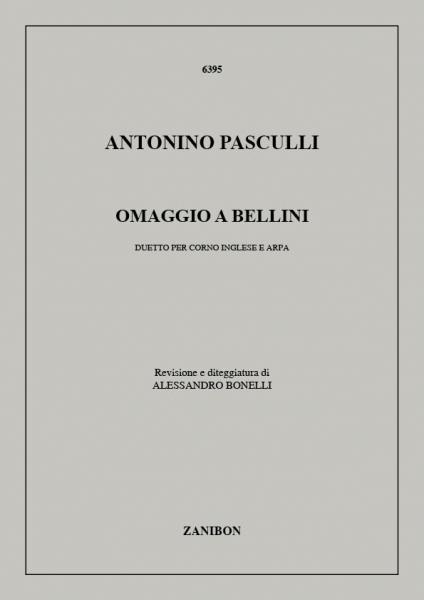 RICORDI PASCULLI A. - OMAGGIO A BELLINI - HAUTBOIS