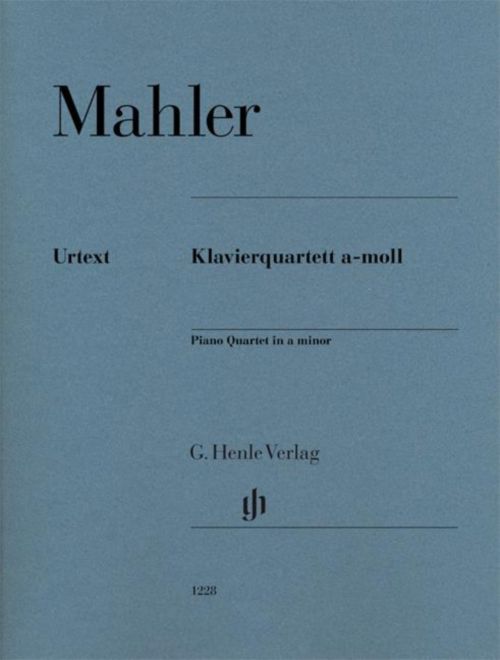 HENLE VERLAG MAHLER G. - PIANO QUARTET A MINOR