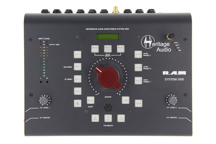 HERITAGE AUDIO R.A.M SYSTEM 2000 MONITOR CONTROLLER DESKTOP