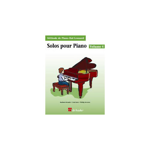 HAL LEONARD SOLOS POUR PIANO, VOLUME 4 (AVEC CD)