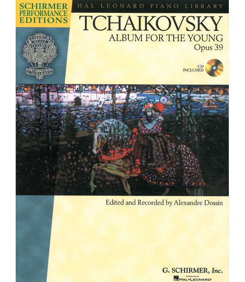 SCHIRMER SCHIRMER PERFORMANCE EDITION TCHAIKOVSKY ALBUM FOR THE YOUNG + MP3 - PIANO SOLO