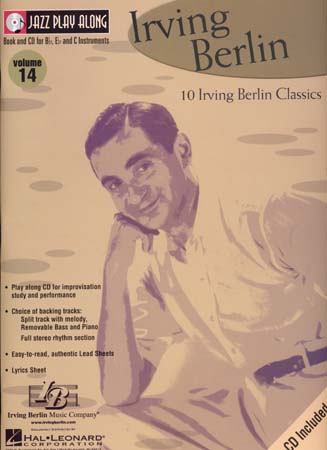 HAL LEONARD JAZZ PLAY ALONG VOL.14 IRVING BERLIN BB, EB, C INST. CD