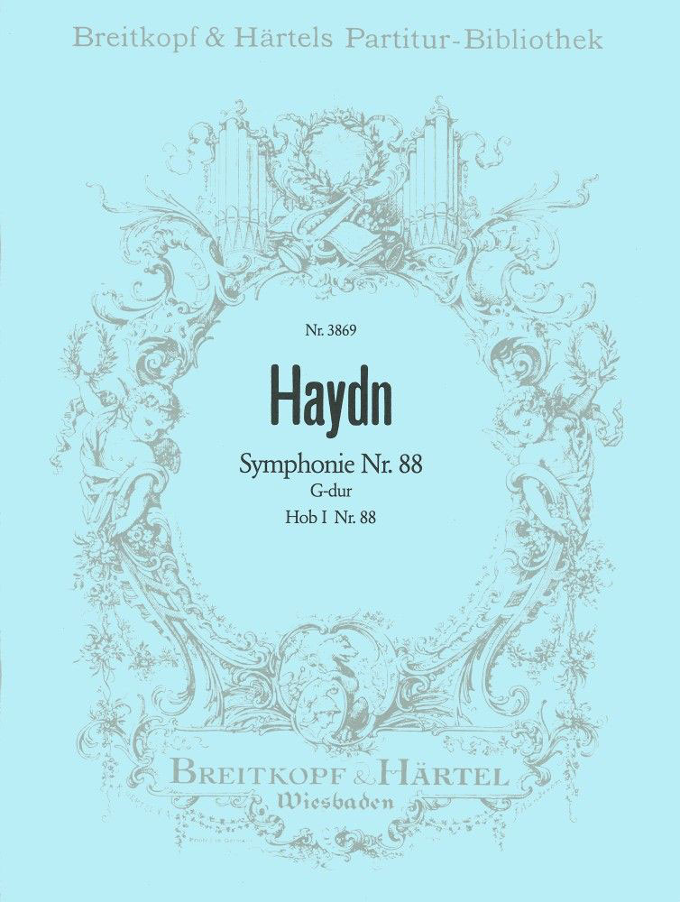 EDITION BREITKOPF HAYDN JOSEPH - SYMPHONIE G-DUR HOB I:88 - ORCHESTRA