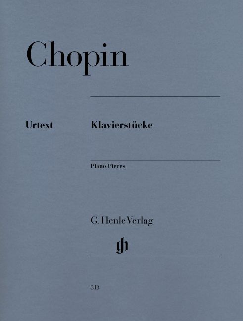 HENLE VERLAG CHOPIN F. - PIANO PIECES