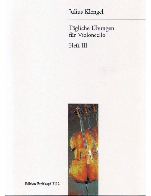 EDITION BREITKOPF KLENGEL J. - TAGLICHE UBUNGEN, BAND III