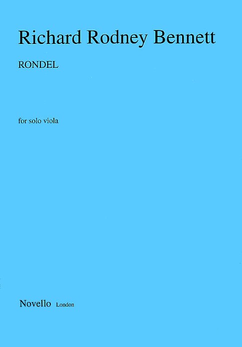 NOVELLO BENNETT RICHARD RODNEY - RONDEL FOR SOLO VIOLA - VIOLA