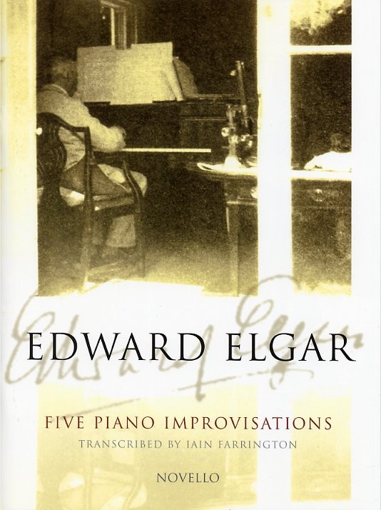 NOVELLO EDWARD ELGAR - FIVE PIANO IMPROVISATIONS - PIANO SOLO