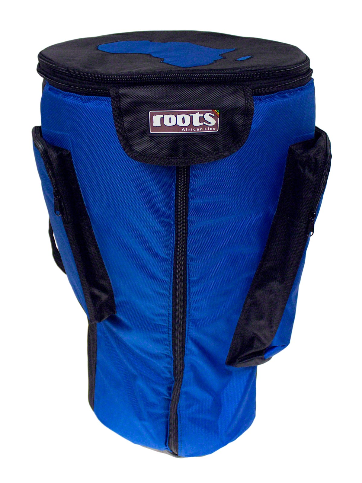 ROOTS PERCUSSION 36CM X 67CM DJEMBE HEAVY DUTY PROTECTION BAG - BLUE