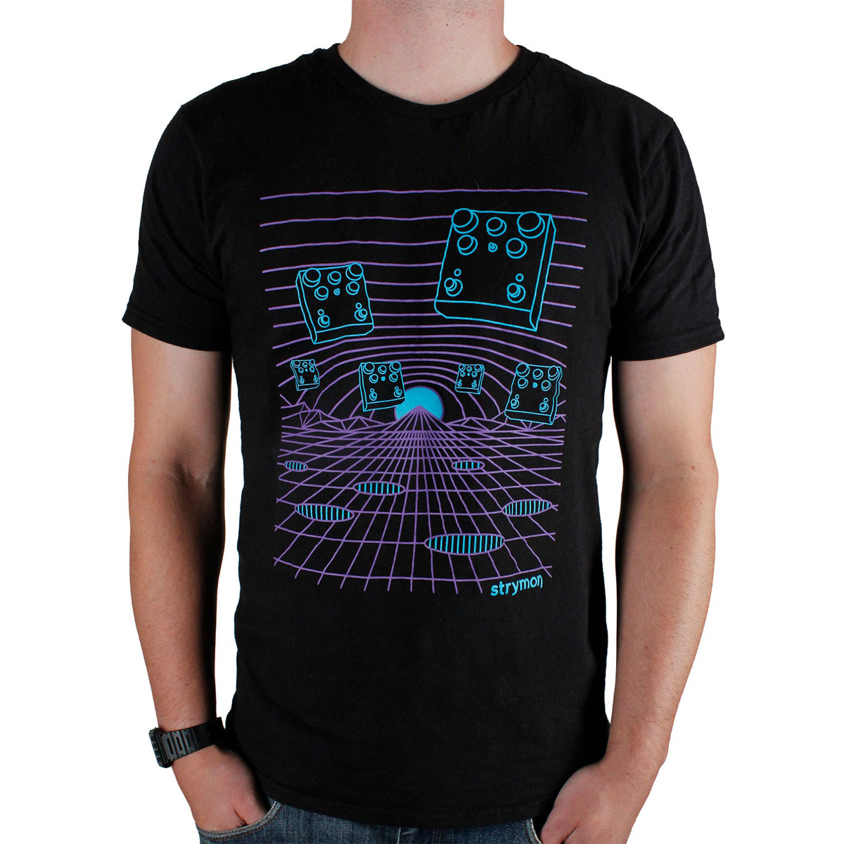 STRYMON S SIZE - PEDALS IN SPACE T-SHIRT