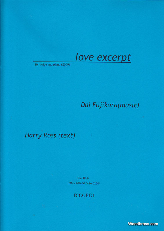 RICORDI FUJIKURA DAI - LOVE EXCERPT