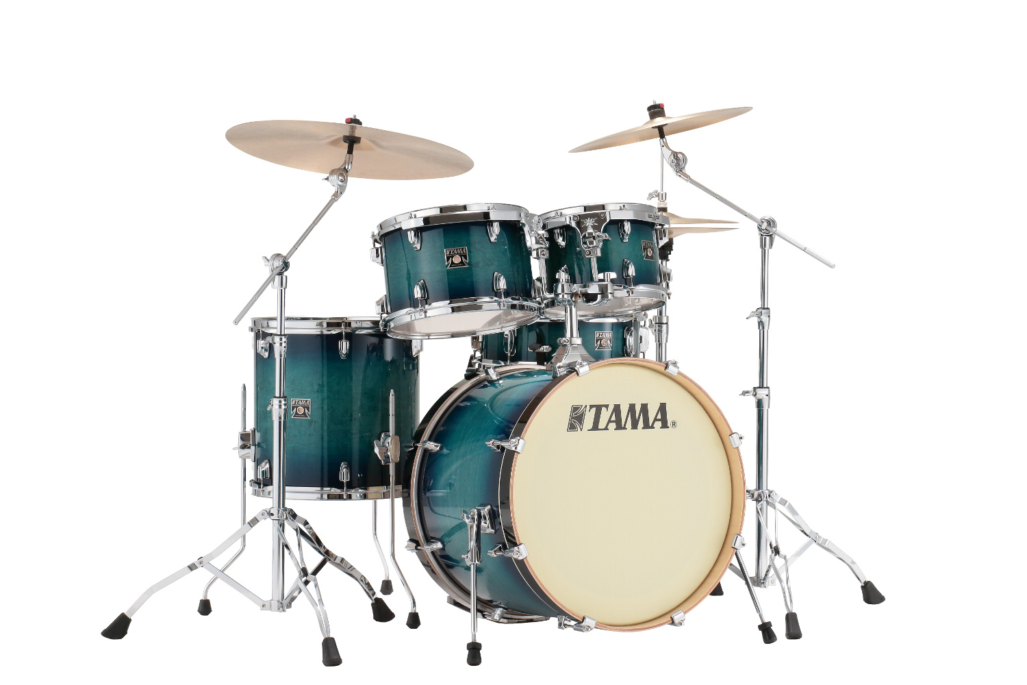TAMA SUPERSTAR CLASSIC 20/10/12/14/14 BLUE LACQUER BURST - CL50RS-BAB